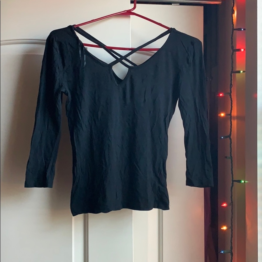 Black shirt